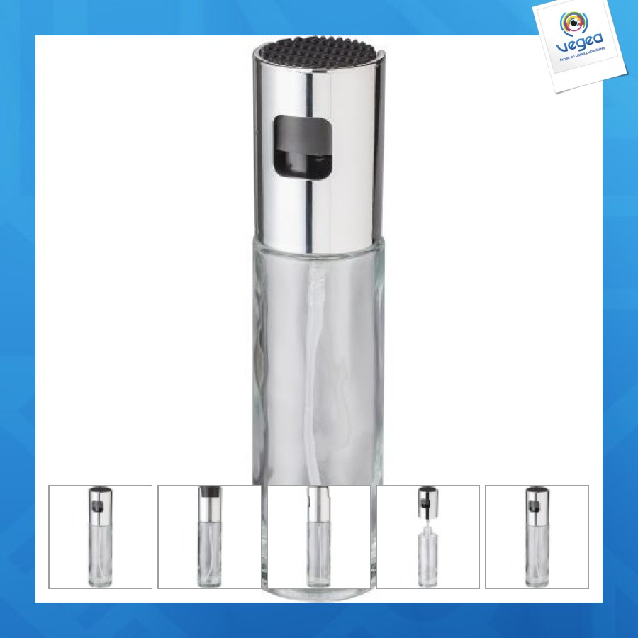 Caius ölzerstäuber aus glas und edelstahl