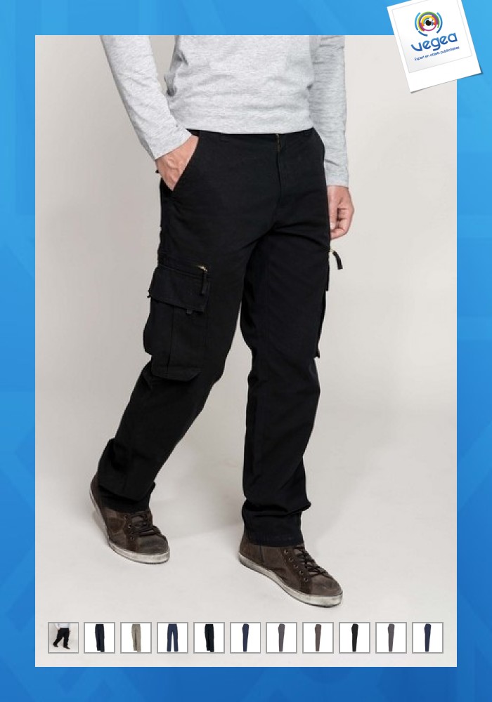 Cargo-hose mit mehreren taschen