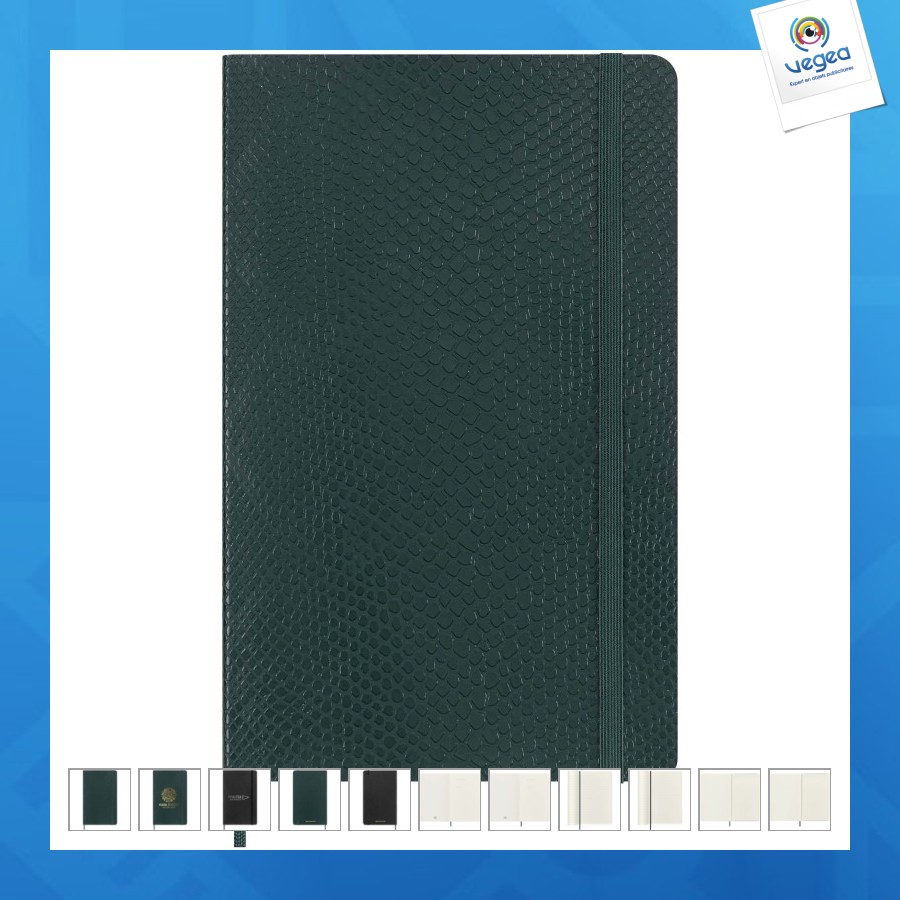 Carnet l moleskine 100% vegea® boa à couverture souple - ligné