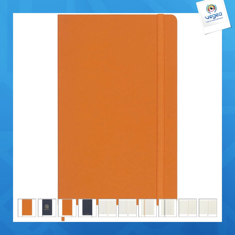 Carnet l moleskine 100% vegea® capri à couverture souple - ligné