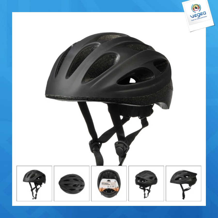 Casque de vélo adulte taille m 54-58cm noir