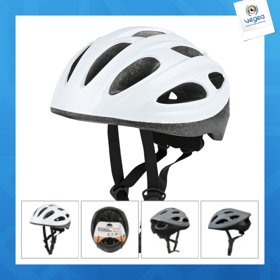 Casque de vélo adulte taille s 52-54cm blanc ca