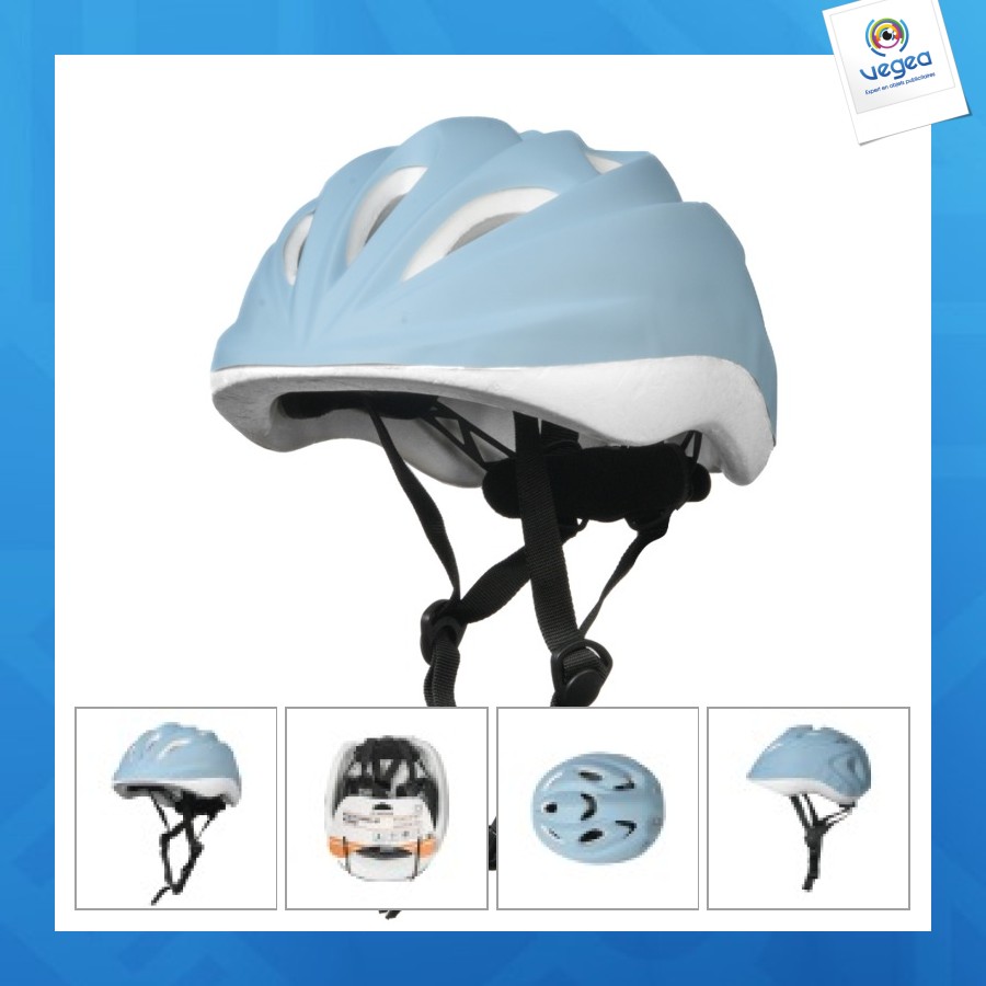 Casque de vélo enfant taille s 48-52cm bleu
