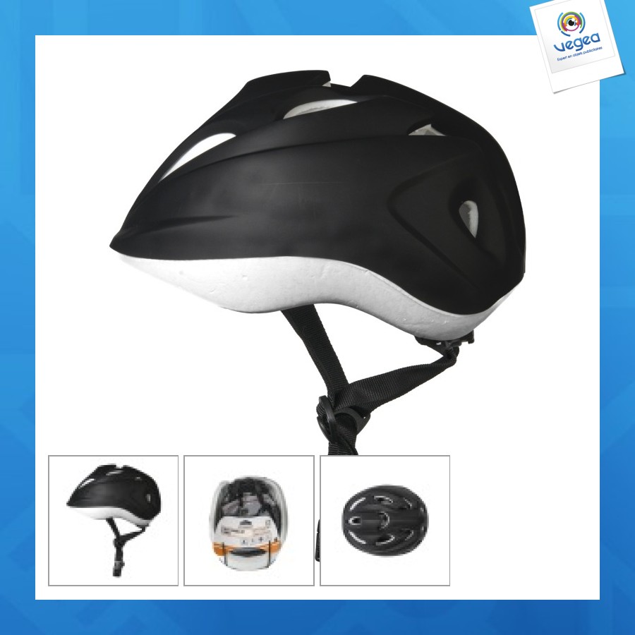Casque de vélo enfant taille s 48-52cm noir