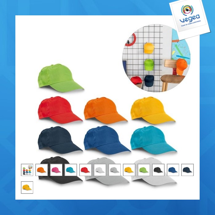 Casquette 100% coton