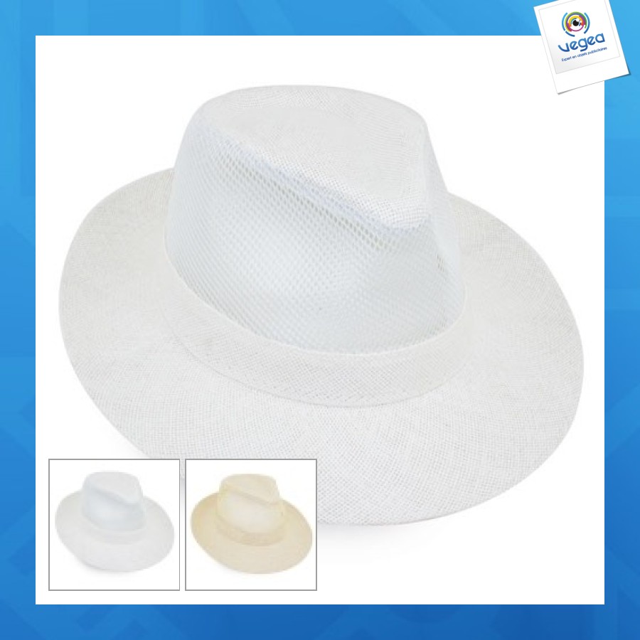 Chapeau en fibre de papier