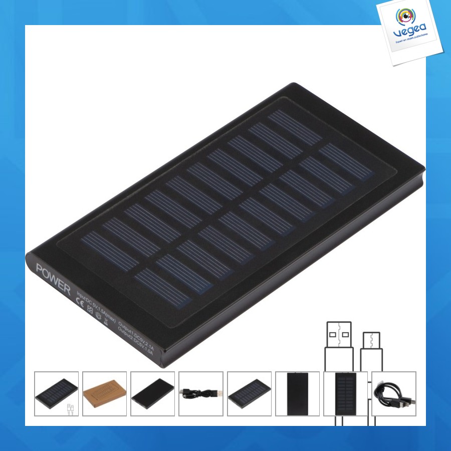 Chargeur solaire 8000mah