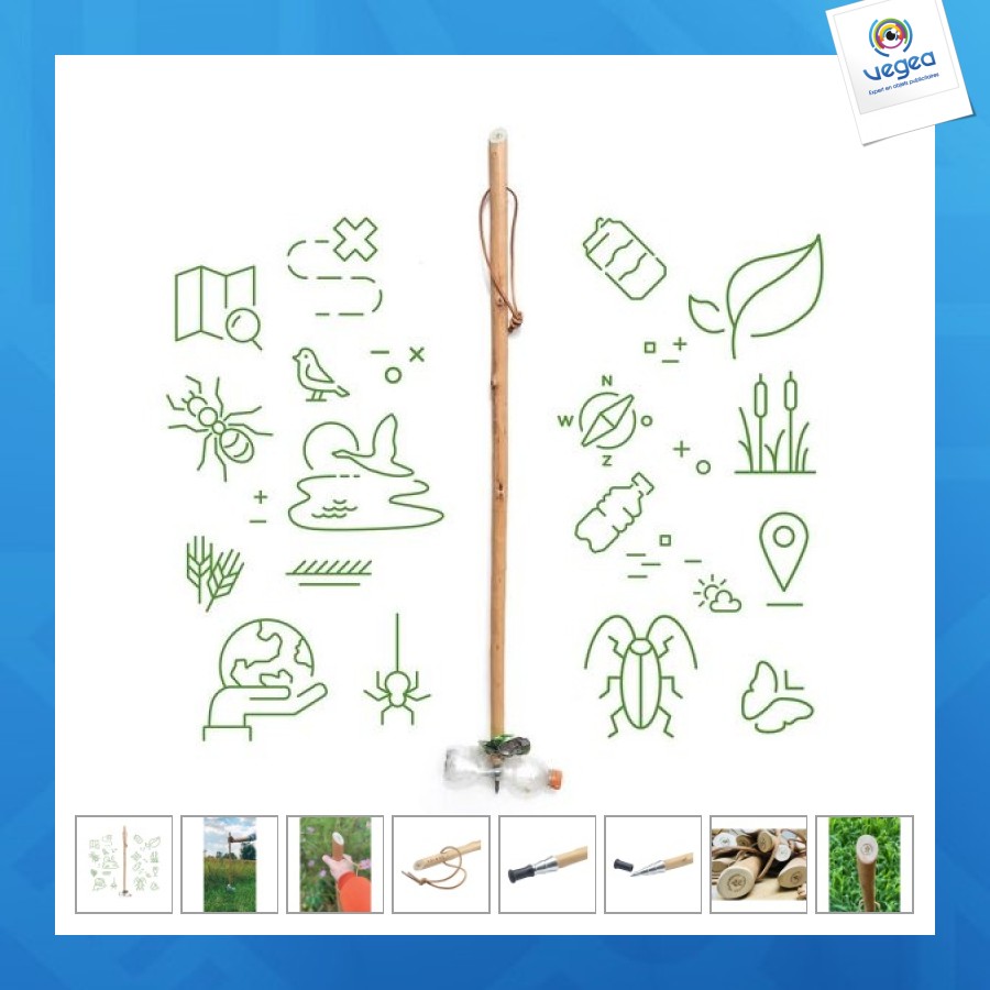 Cleanwalk walkingstick wanderstock 