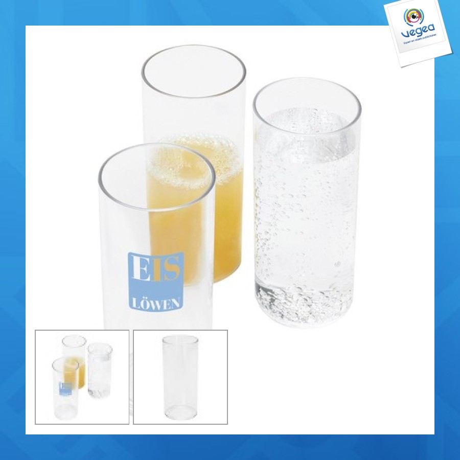 Cocktailglas aus kunststoff