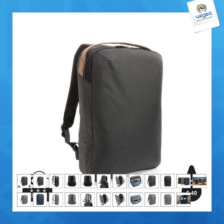 Computer-rucksack two tone deluxe impact aware 300d