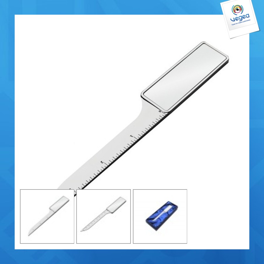 Coupe-papiers règle