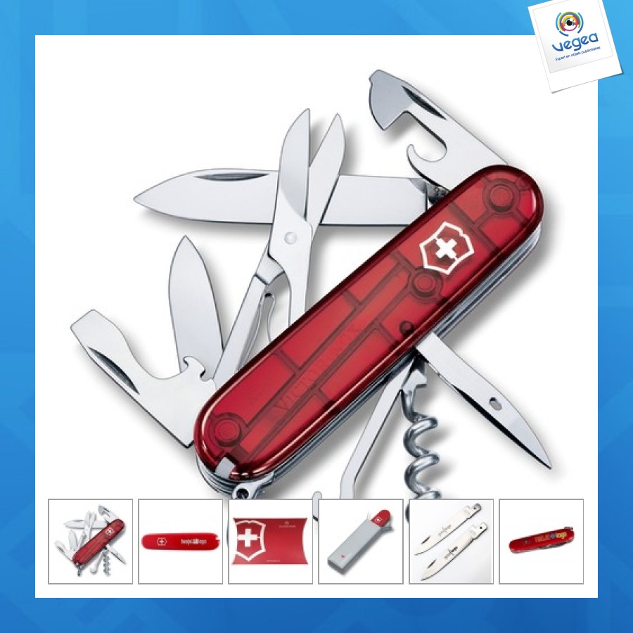 Couteau de poche victorinox climber 91 mm