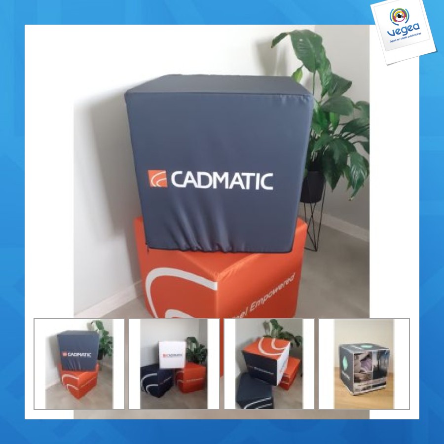 Cube évènementiel - 50x50cm