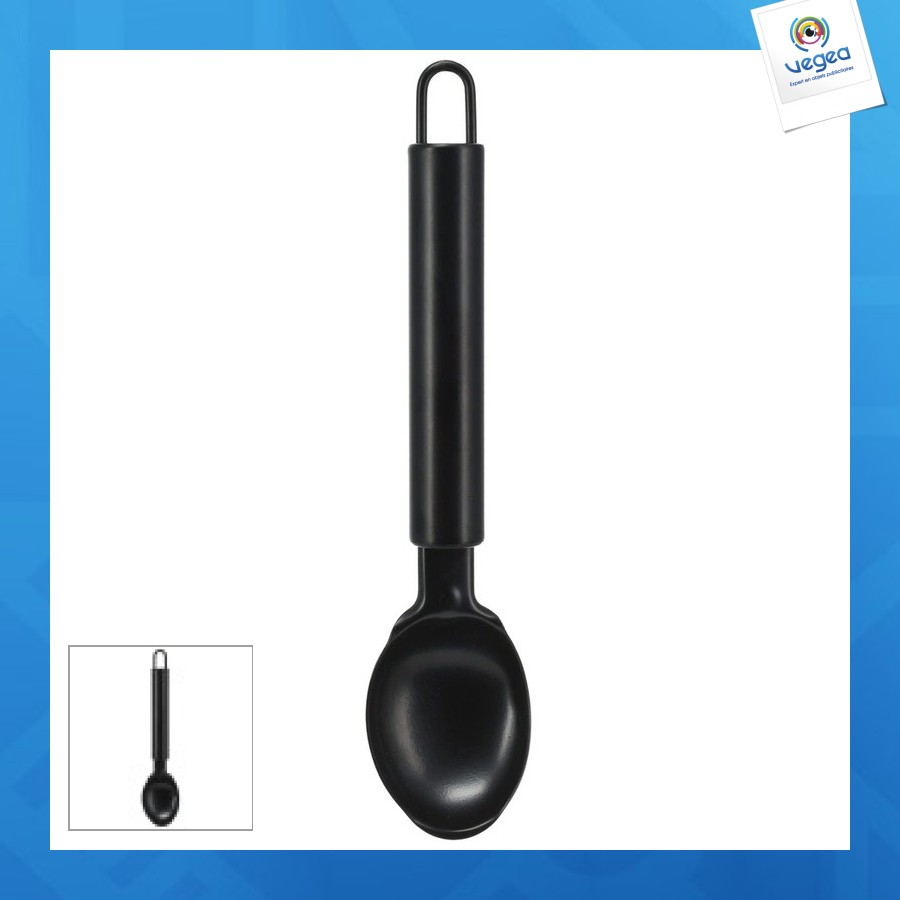 Cuillère à glace 19cm noir