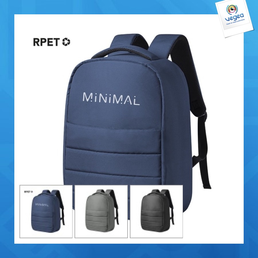 Danium - diebstahlsicherer rucksack der nature-linie mit urbanem design und voller polsterung