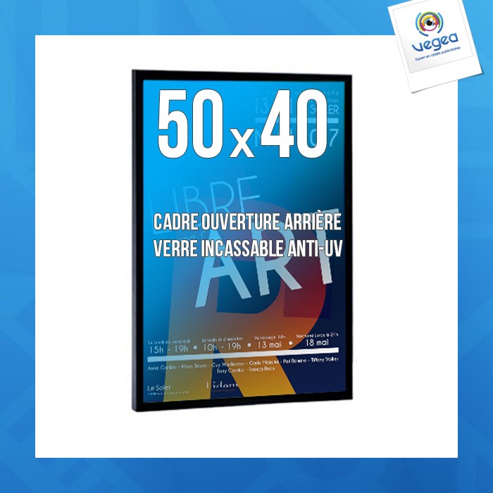 Deco-rahmen 40x50 cm farbe schwarz
