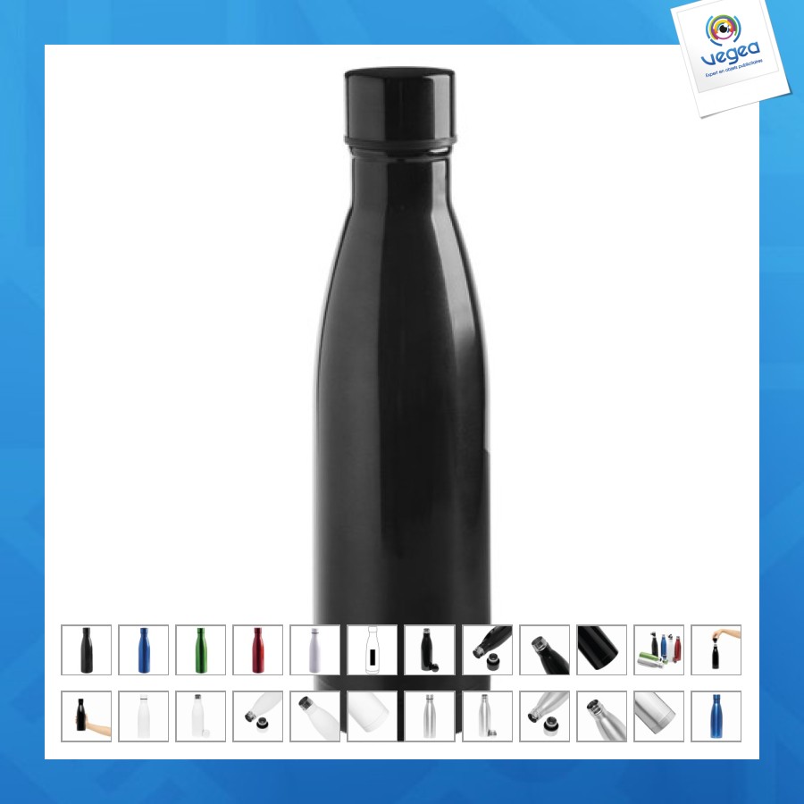 Doppelwandige metallflasche 50cl