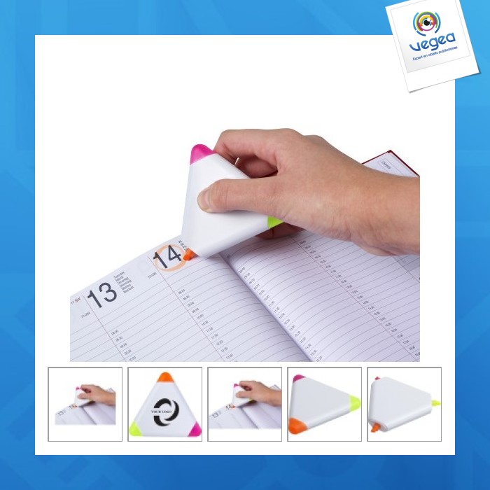 Dreieckiger textmarker 