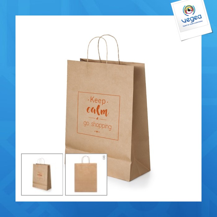 Ellen. tasche aus kraftpapier