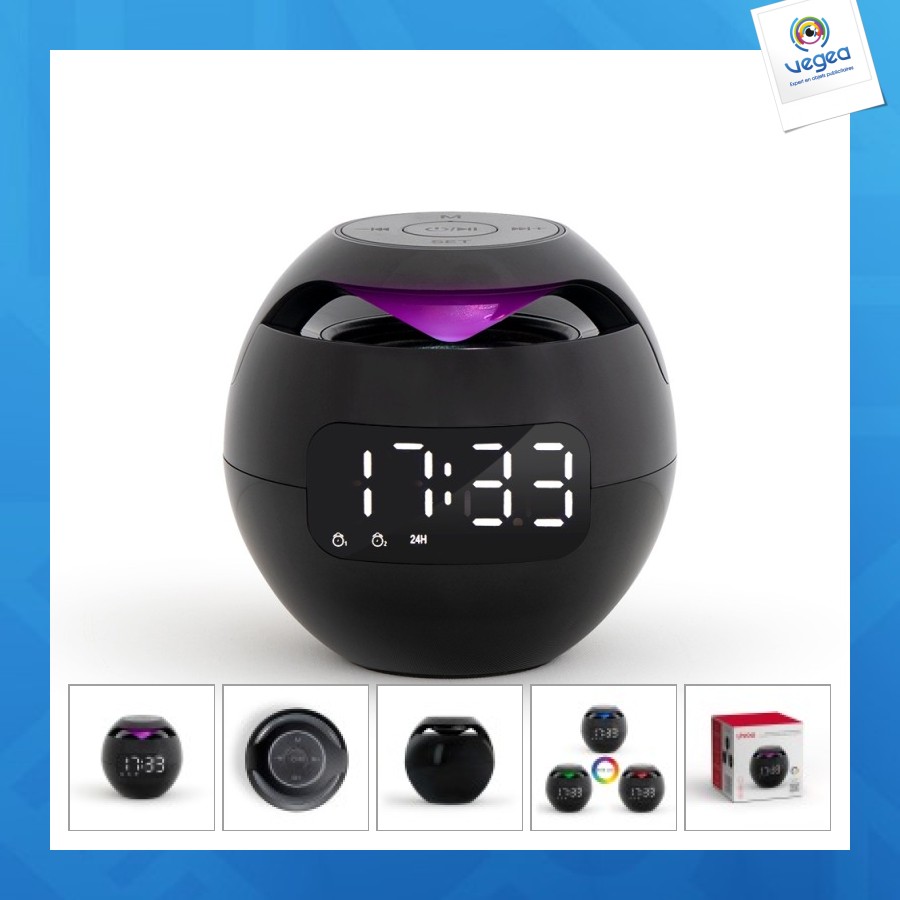 Enceinte réveil compatible bluetooth®