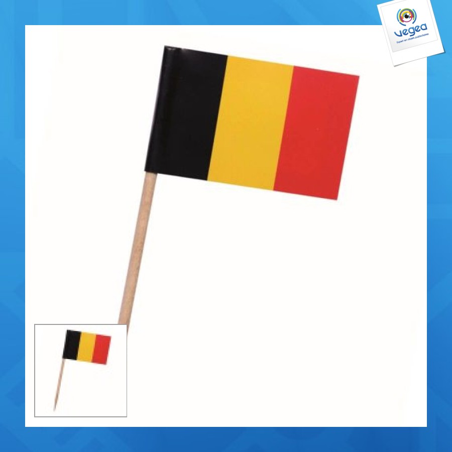 Essenspicker flagge belgien