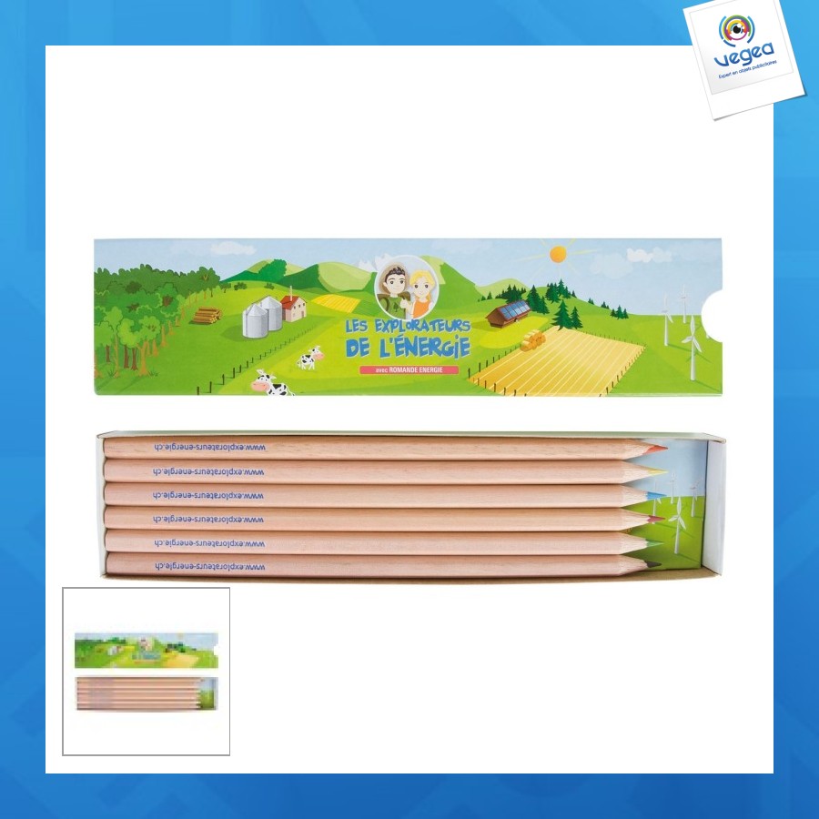 Etui fourreau 6 coul eco 17,6