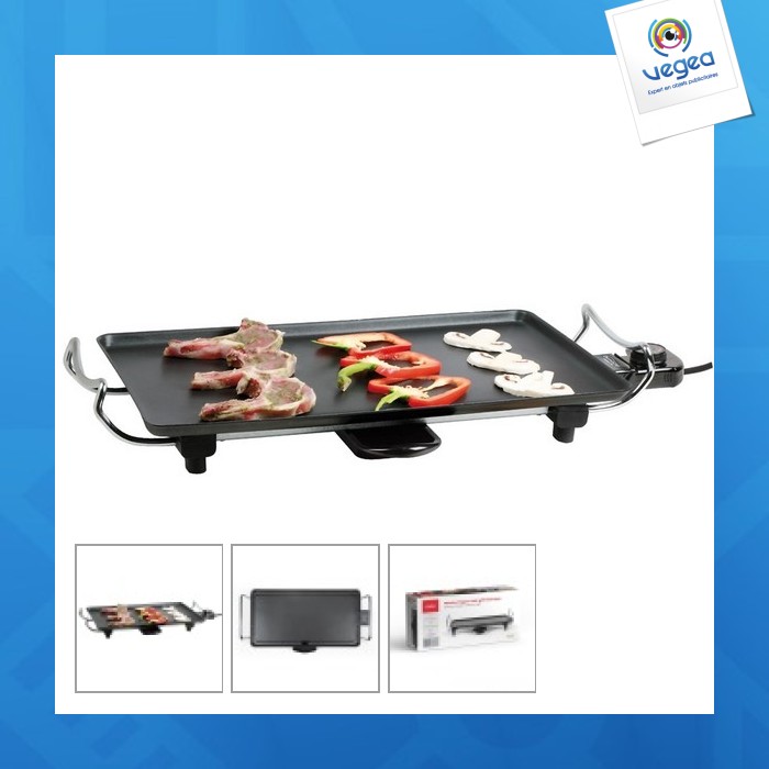 Extra kompakte grillplatte