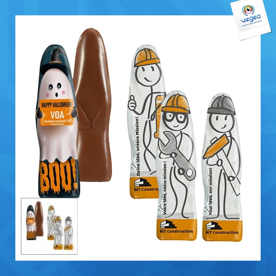 Figurine en chocolat