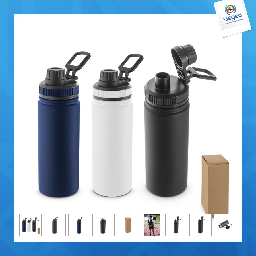 Flasche aus 90% recyceltem edelstahl 500 ml