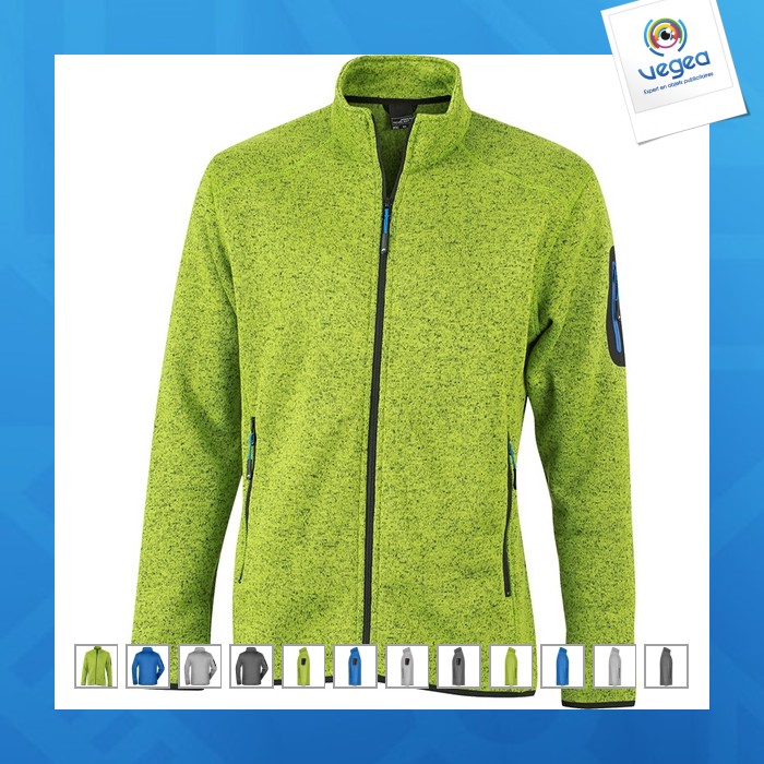 Fleecejacke mann