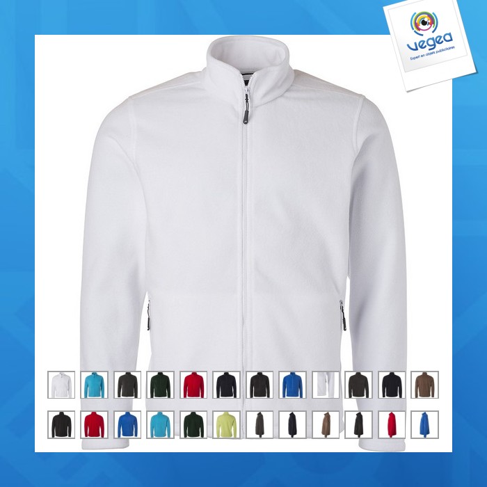 Fleecejacke mann