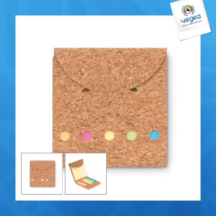 Foldcork - notizblock mit korkeinband