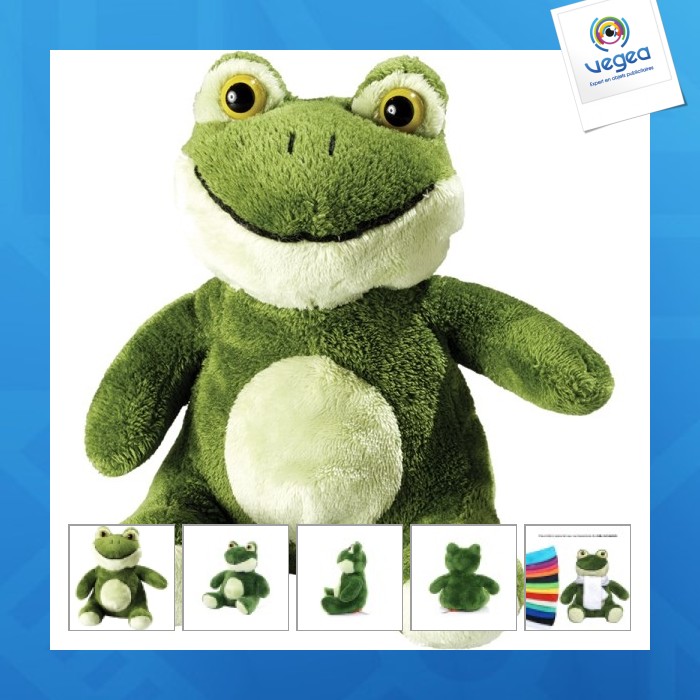 Frosch plüsch.