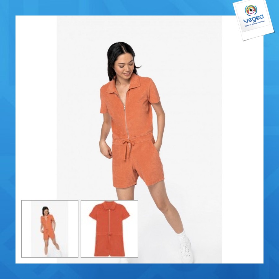 Frottee-overall frau