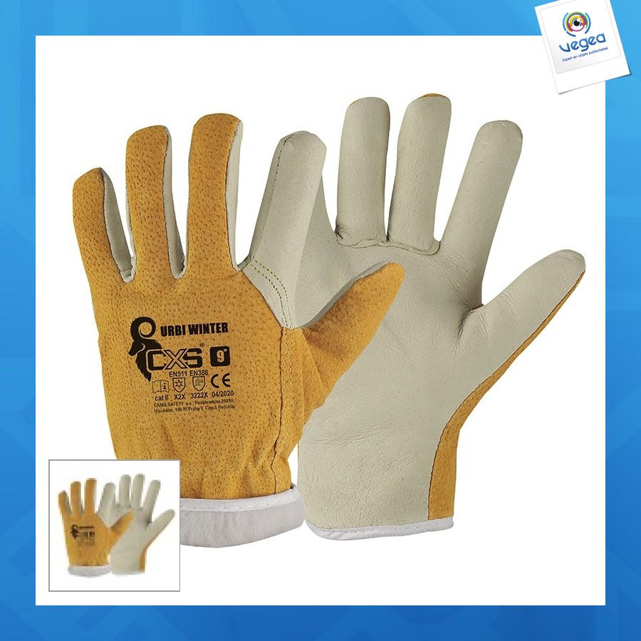 Gants de travail hiver cxs
