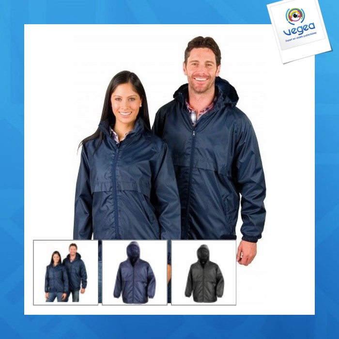 Gefütterte windjacke result