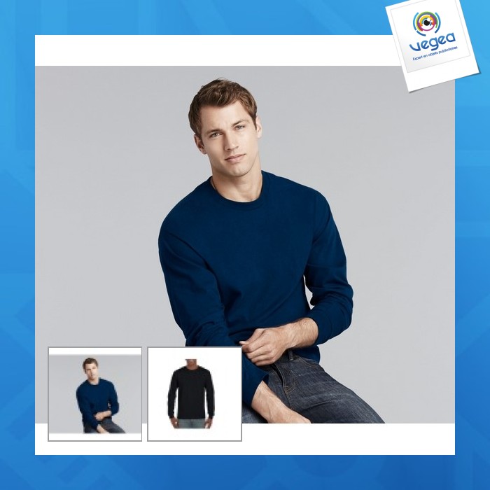 Gildan dickes ml-t-shirt  Gildan dickes ml-t-shirt