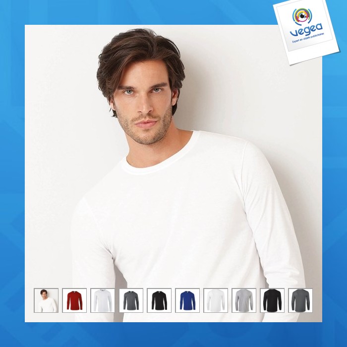 Gildan langarmshirt für männer