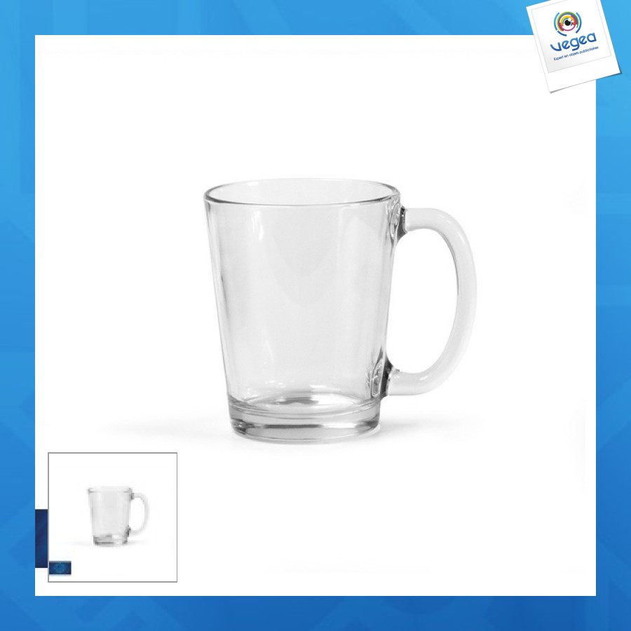 Glasbecher 310ml hergestellt in italien