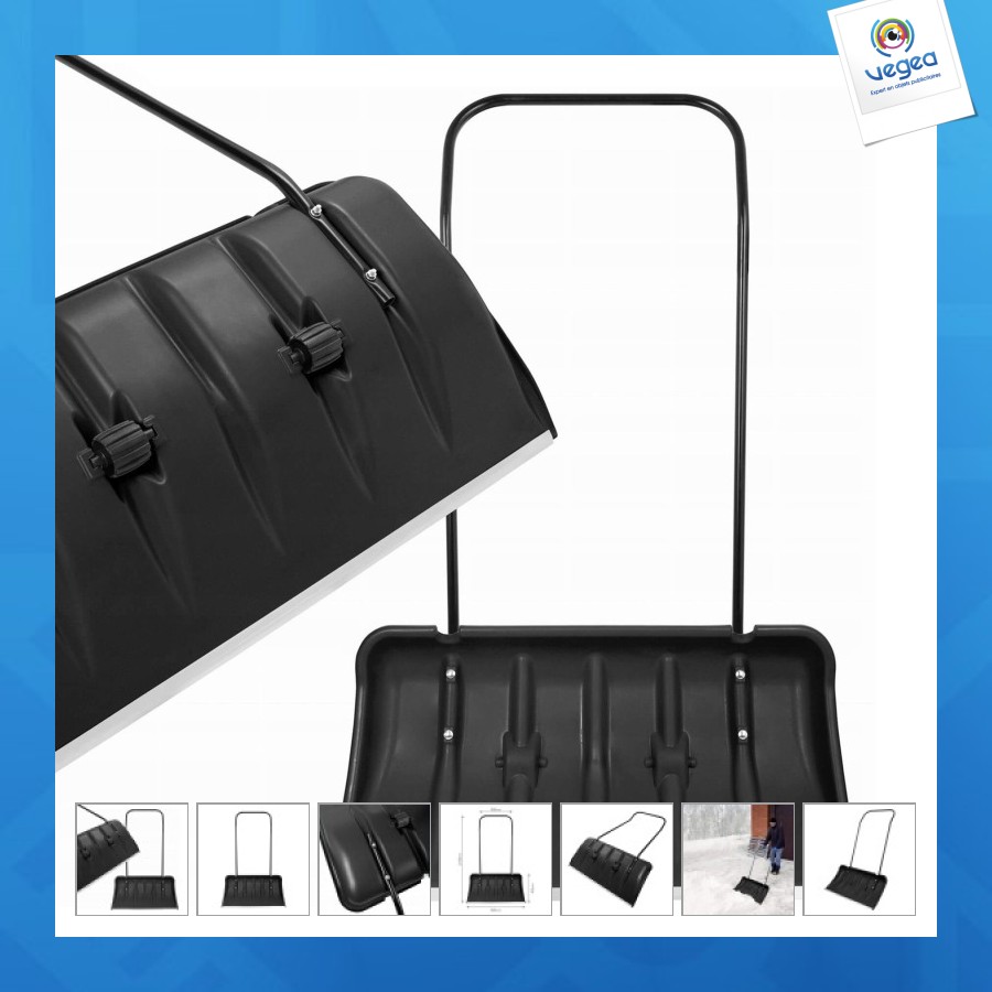 Grattoir à neige pelle à neige 82x140cm