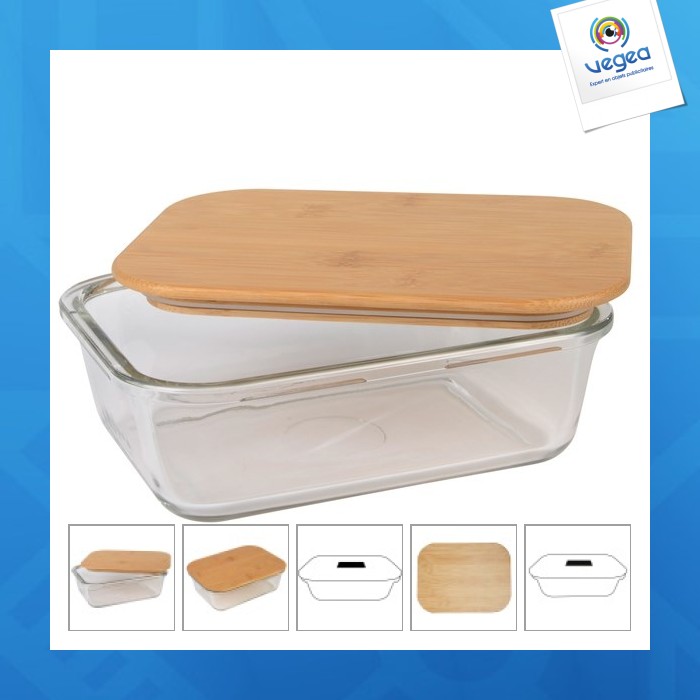 Große glas-lunchbox 100cl