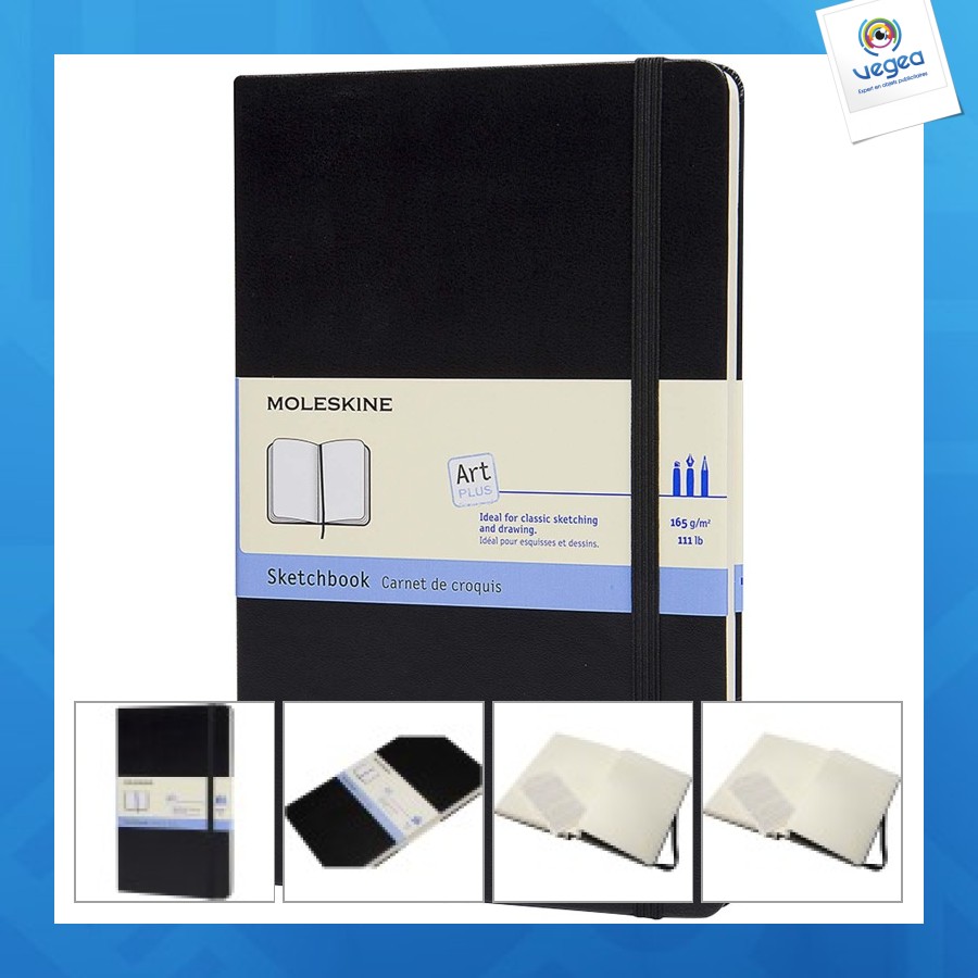 Großes moleskine skizzenbuch