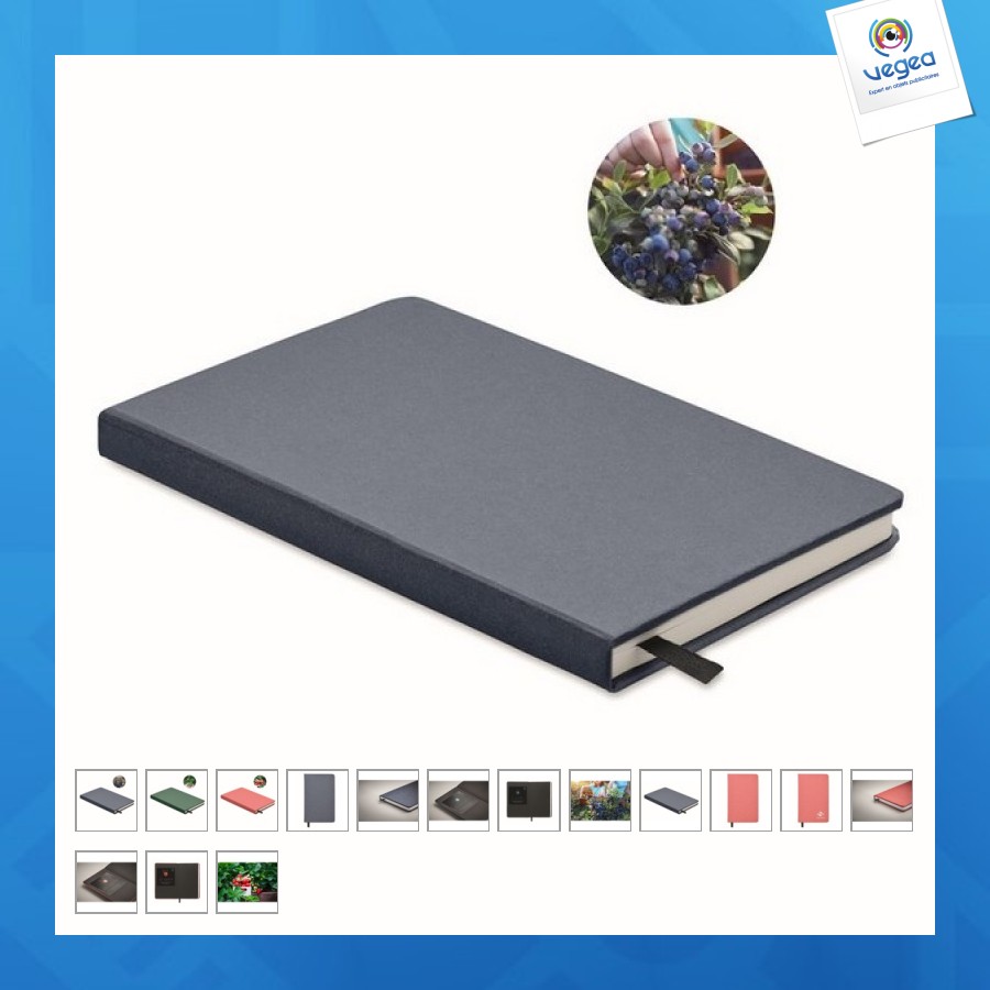 Grow notizbuch a5 aus recyclingpapier