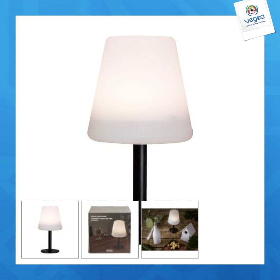 Gusta solar-tischlampe