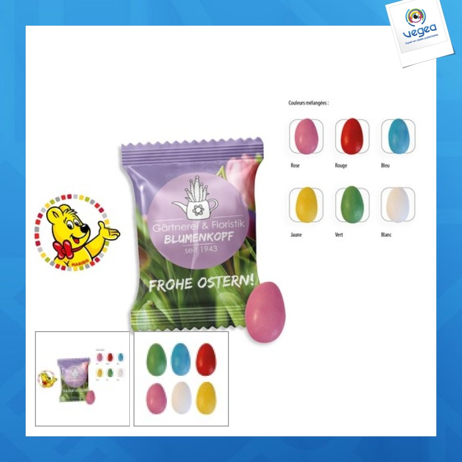Haribo baiser-eier im promo-beutel