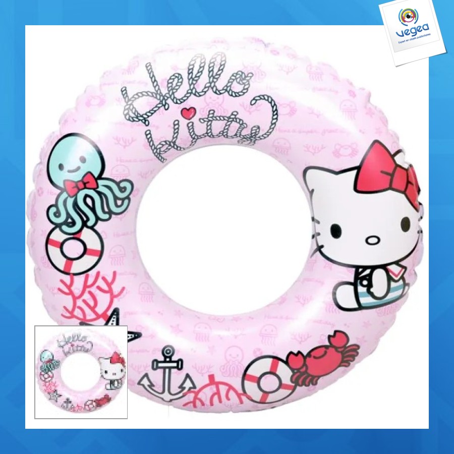 Hello kitty bouée de natation water pals 51cm