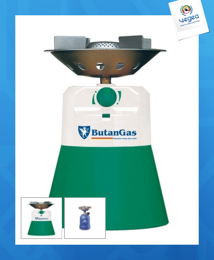 Herd 1 feuer drachengas butangas 210 mm ø 140 mm