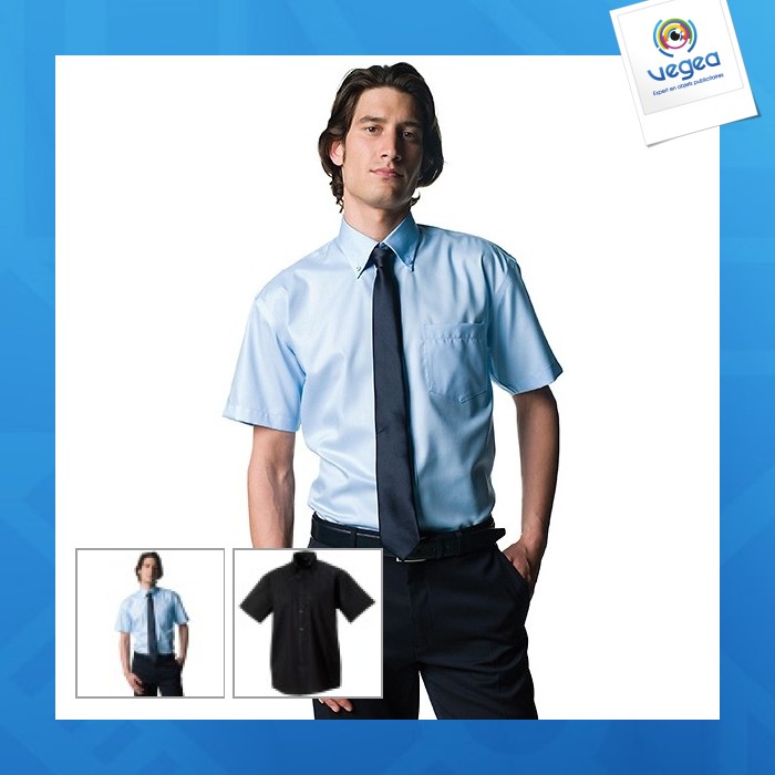 Herren-kurzarmhemd bügelfrei russell collection