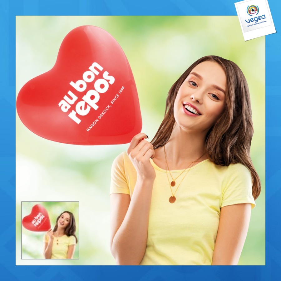 Herzförmiger ballon