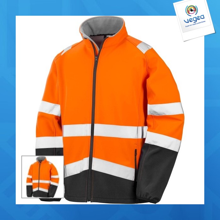 High-viz-softshell-jacke - ergebnis